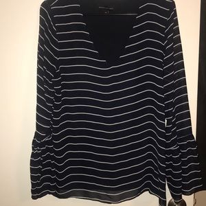 Banana Republic bell sleeve blouse